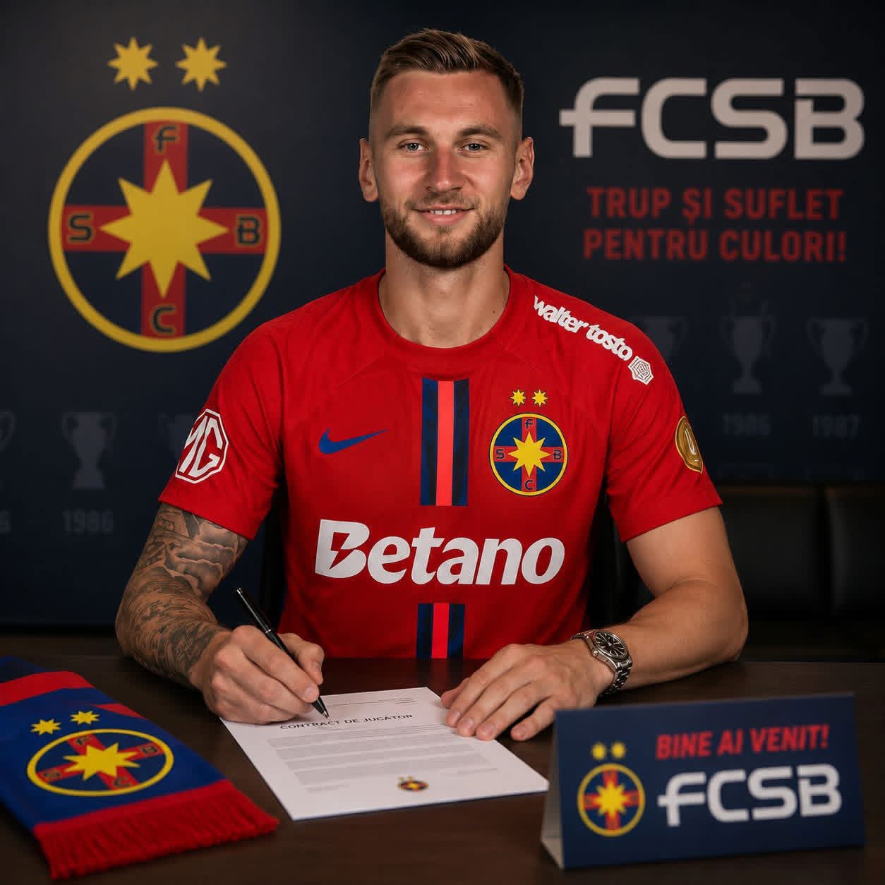 BOMBĂ DE VARĂ! FCSB semnează cu un mijlocaș român de top – Transferul care zguduie Superliga!